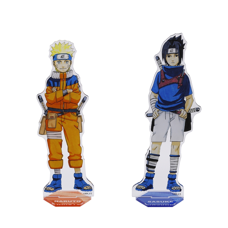[Pre-order] [Made-to-order] JUMP Store Limited "NARUTO" Acrylic MEGA Figure W Naruto & Sasuke